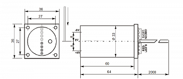 Датчик оптический положения кромки ODD62A02I